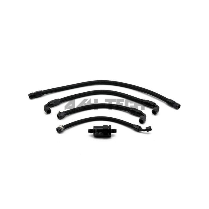 Hybrid Racing Fuel line tuck kit (Honda Civic 92-00/Integra 95-00/Del Sol 92-98/K-swap) | HYB-FLK-01-06 | A4H-TECH / ALL4HONDA.COM main product photo