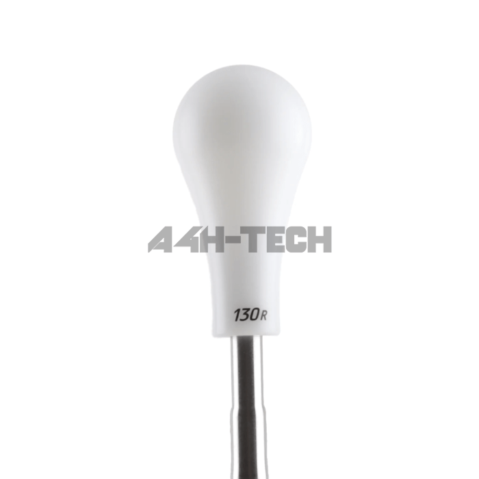 Hybrid Racing 130R Delrin pookknop Wit (universeel) | HYB-NOB-01-09 | A4H-TECH / ALL4HONDA.COM main product photo