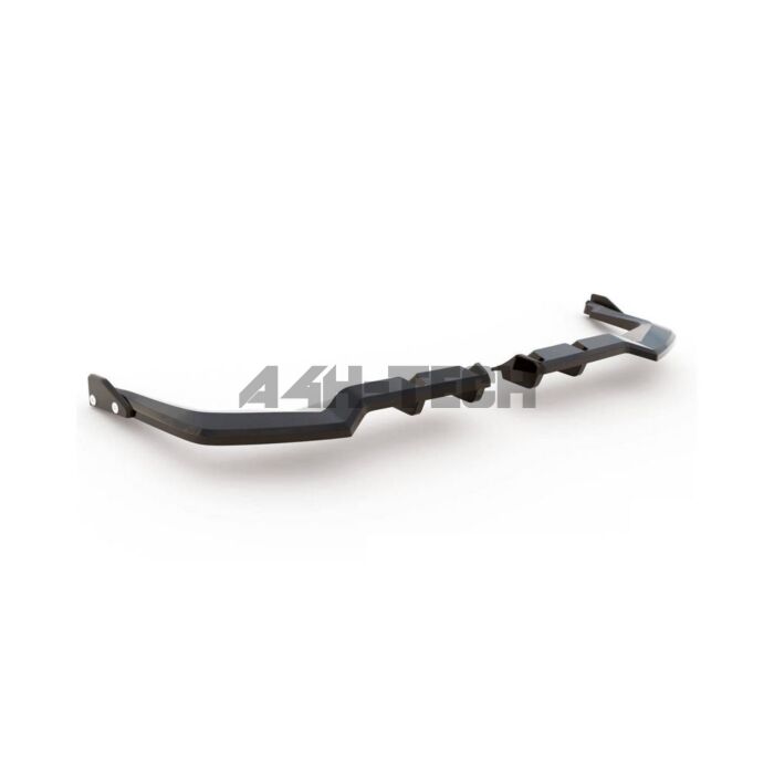 Maxton Design Splitter rear V.1 gloss black + flaps matt black (Honda Civic 2022+ 2.0 Turbo Type R FL5) | MX-HO-CI-11-TYPE-R-RSD1G+RD1G+RSF1B | A4H-TECH / ALL4HONDA.COM | MX-HO-CI-11-TYPE-R-RSF1B++ main product photo