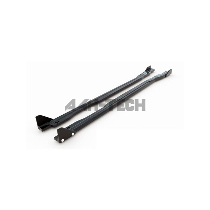 Maxton Design Side skirt diffusers V.1 gloss black + flaps matt black (Honda Civic 2022+ 2.0 Turbo Type R FL5) | MX-HO-CI-11-TYPE-R-SD1G+SF1B | A4H-TECH / ALL4HONDA.COM main product photo