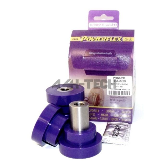 PowerfleX PU rubber kit Draagarm onder achterzijde voor (S2000 99-09) | A4H-TECH main product photo