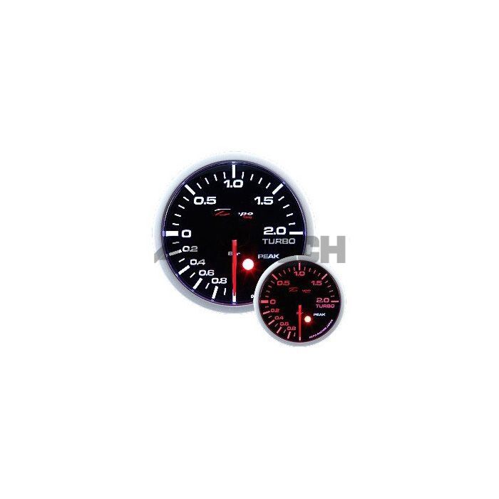 Depo Racing Boost gauge PEAK series 52mm (universal) | PK-WA5201BX | A4H-TECH / ALL4HONDA.COM main product photo