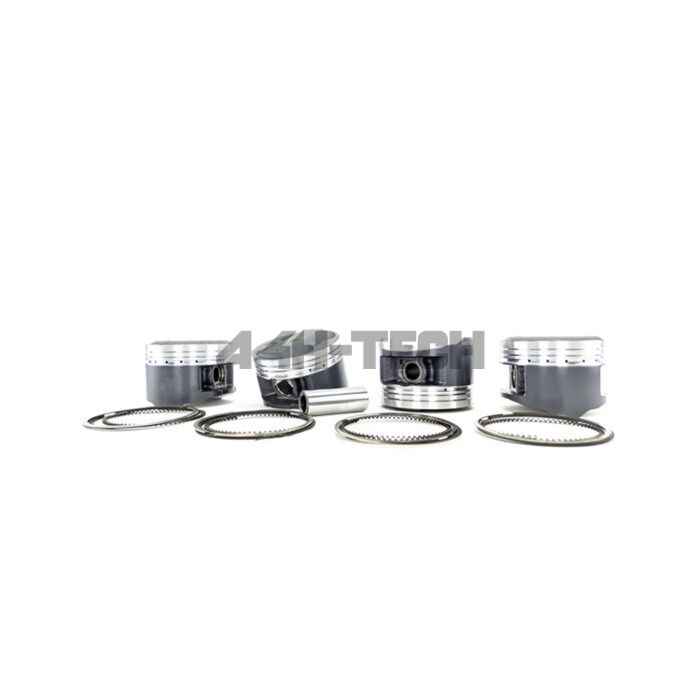 Nippon Racing Japan pistons + piston rings 4-piece JDM PG6 (Honda 84-87 D16 ZC/USDM D16A1 engine) | PS-PG6ZC-X | A4H-TECH / ALL4HONDA.COM main product photo