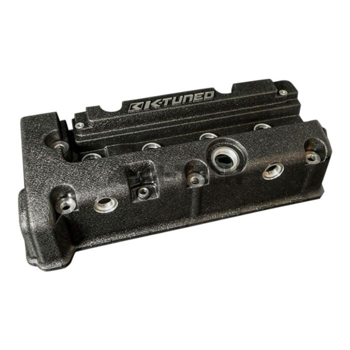 K-Tuned vented valve cover wrinkle black (Civic/Integra/Accord) main product photo