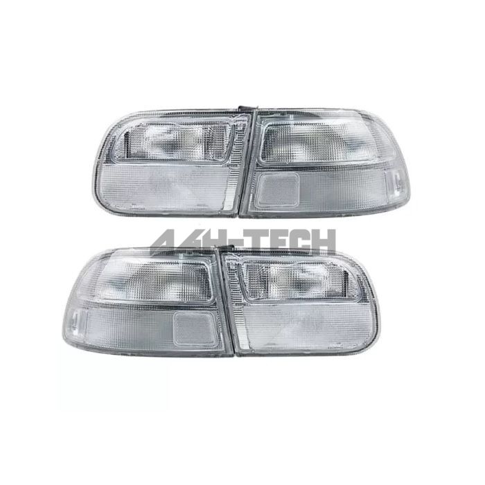 Sonar Achterlichten set clear (Honda Civic 92-95 3drs) | TL-CV923D-C | A4H-TECH / ALL4HONDA.COM main product photo