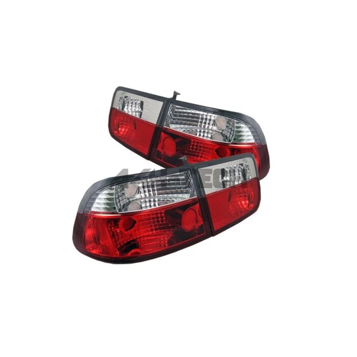 Sonar taillights red/white clear (Honda Civic 92-95 2/4drs) main product photo