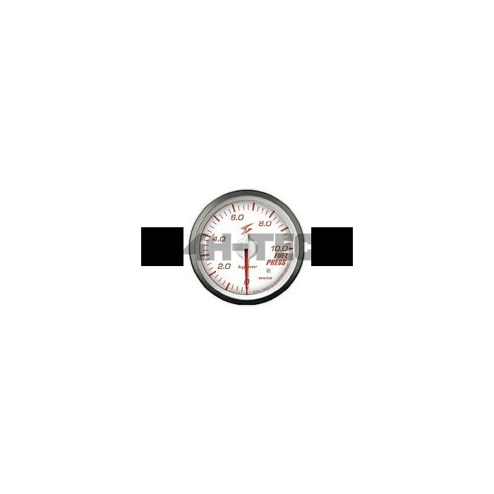 STRI DSD serie Brandstof druk Meter Club Sport Wit/amber LED 52mm (universeel) | STRI-CS5205W | A4H-TECH main product photo