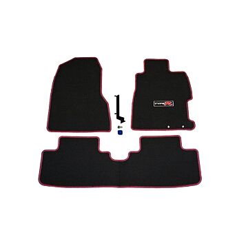 OEM Honda ''Type R'' Fußmatten satz (Civic 01-06 3 drs RHD) | 08P15-S5S-520F | A4H-TECH.COM