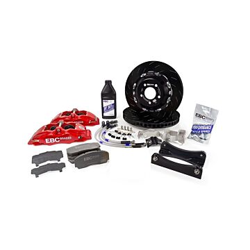 Wilwood Forged Superlite-6R 325mm 6-pot Big Brake Kit rood (S2000 99-09) | WW-140-10309-DR | A4H-TECH.COM