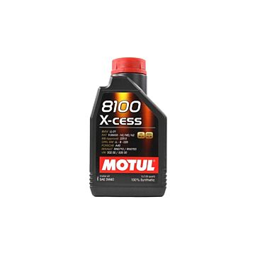 MOTUL X-CESS 8100 5W40 vol Synthetischer Motoröl (universal) | 102784-1L | A4H-TECH.COM
