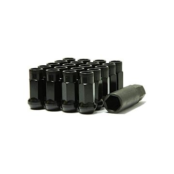 Muteki SR 48 wheel nuts Black (open end) M12x1.5 (conical) | MU-32906B | A4H-TECH.COM