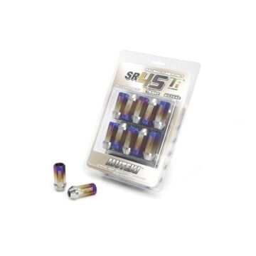 Muteki SR 48 wheel nuts Black (open end) M12x1.5 (conical) | MU-32906B | A4H-TECH.COM