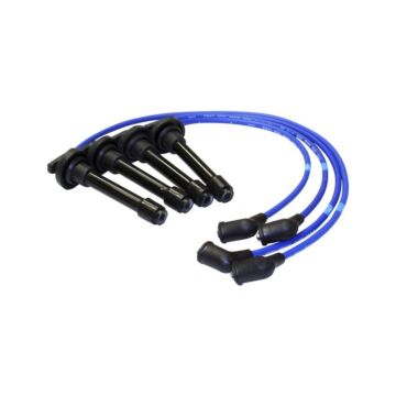 Accel Zündkabelsatz blau (Honda Civic/CRX Del sol/Logo) | AC-7913B | A4H-TECH / ALL4HONDA.COM
