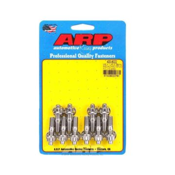 ARP stud satz Edelstahl (Stehbolzen und Muttern) Einlass- und Ansaugkrümmerken (universal) | ARP-400-8022 | A4H-TECH.COM