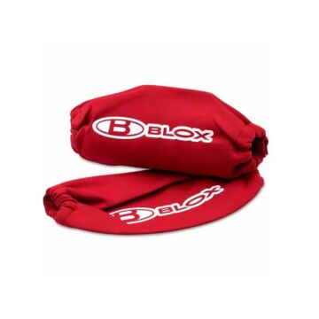 Blox Racing Neopreen Schroefset bescherm hoes / sleeve set 2 stuks rood (universeel)