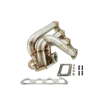 Bull Boost Performance T4 turbo SFWD uitlaatspruitstuk (Honda B-Serie motoren) | BB-01-720595369435 | A4H-TECH / ALL4HONDA.COM