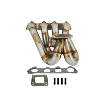 Bull Boost Performance T3/T4 turbo topmount uitlaatspruitstuk (Honda B-Serie motoren) | BB-01-737123296811 | A4H-TECH / ALL4HONDA.COM