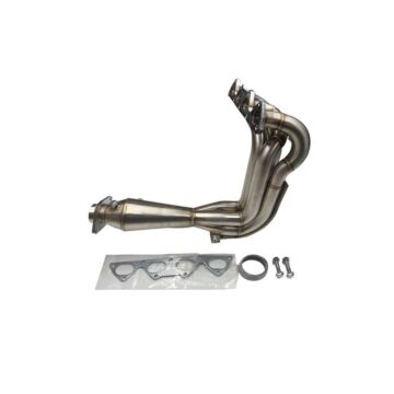 Bull Boost Performance 4-1 Megaphone RMF + plaat uitlaatspruitstuk 2.5" (Honda B-serie motoren) | BB-01-720053571042 | A4H-TECH / ALL4HONDA.COM