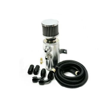 Bull Boost Performance Baffled ölauffangbehälter 2 AN10 satz silber (universal) | BB-01-720053571882 | A4H-TECH / ALL4HONDA.COM