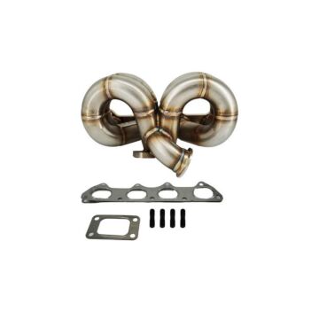 Bull Boost Performance Ram horn T3 turbo uitlaatspruitstuk (Honda D-serie motoren) | BB-01-720053573619 | A4H-TECH / ALL4HONDA.COM