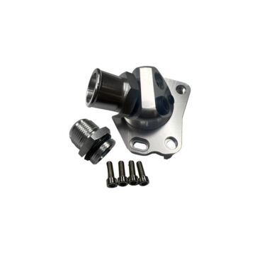 Bull Boost Performance Aluminium swivel neck thermostat gehause (Honda K-series motor) | BB-01-720053573657 | A4H-TECH / ALL4HONDA.COM