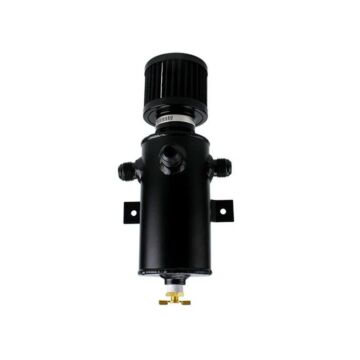 Bull Boost Performance Baffled ölauffangbehälter 3 AN10 ports schwarz (universal) | BB-01-793945584208 | A4H-TECH / ALL4HONDA.COM