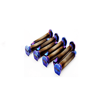 Blox Racing Extreme Ti64 Titanium Burned Verlengde Wielbout M12x1.5 (universeel) | BXAC-00175-B | A4H-TECH / ALL4HONDA.COM