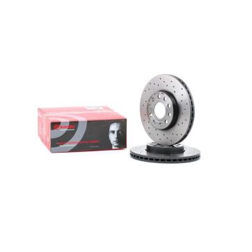 Brembo XTRA geboorde remschijven voorzijde 262mm 5x114.3 (Civic 01-06/CR-Z/RSX) | BR-09.5457.3X(X2) | A4H-TECH.COM