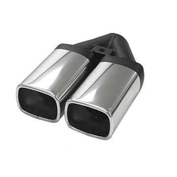 Simons Auspuff Verkleidung Twin Quattro 2.5'' (universal) | U186300 | A4H-TECH.COM