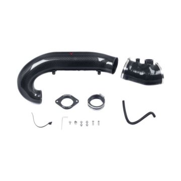 Eventuri carbon turbo intake pipe mit V2 MAF (Civic 2017+ Type R Turbo FK8) | EVEN-EVE-FK8-CF-CHG | A4H-TECH / ALL4HONDA.COM