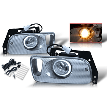 Sonar nebelleuchten Chrom (Civic 92-95 2/3drs) | FL-CV9223D-C | A4H-TECH.COM