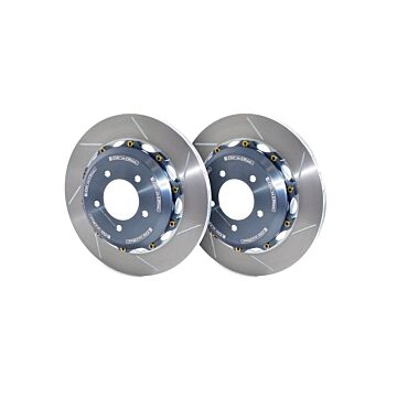 Girodisc 2-delige gegroefde remschijven achterzijde (NSX 2016+) | GD-A2-174SL/SR | A4H-TECH / ALL4HONDA.COM