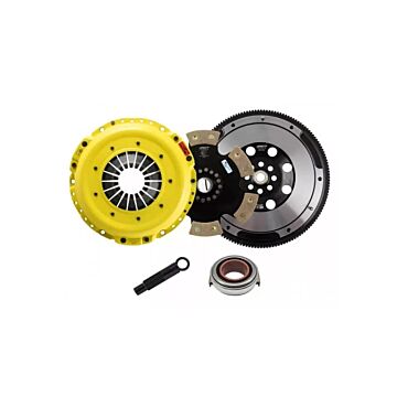 ACT Heavy Duty 6-puck rigid ceramic Disc clutch kit + flywheel (Honda Civic 2015+ Type R Turbo FK2/FK8/FL5)