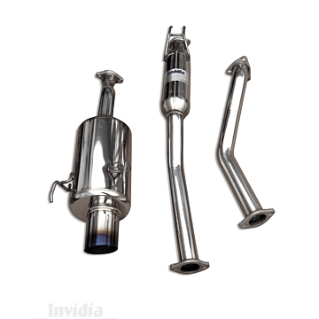 Invidia G200-TI Uitlaatsysteem RVS (Civic 01-06 Non Type R) | HDCB-0101TS