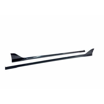 H-Gear ABS Kunststoff seitenschürzen MU-Style Schwarz (Honda Civic 17-21 Turbo FK6/FK7/FK8) | HG-87959 | A4H-TECH / ALL4HONDA.COM