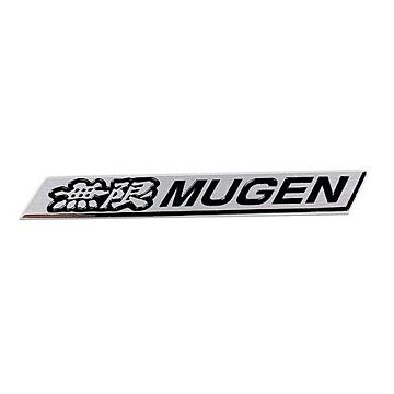 H-Gear aluminium Mugen stijl logo (universeel)