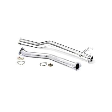 M2 sport Middendemper RVS zonder demper (Civic 01-06 1.4/1.6 3drs)