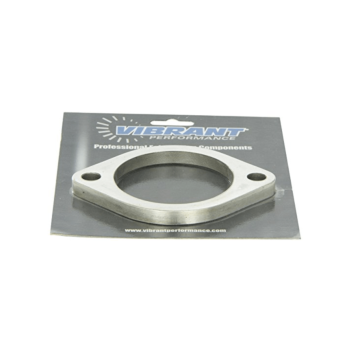 Vibrant stainless steel 2-bolt flange 2.75'' (universal) | VB-1474S | A4H-TECH / ALL4HONDA.COM