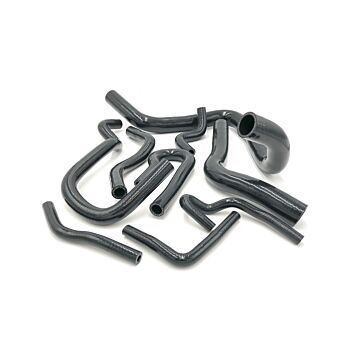 H-Gear Pro-Line 9-teilige silikon Kühlerschlauche schwarz (Honda B-serie motor)