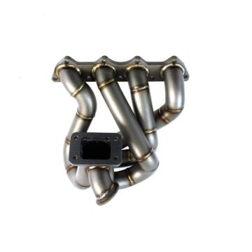 H-Gear RVS top mount T3 turbo uitlaatspruitstuk v-band (B-serie motoren) | HG-TM-T3VB-B-TM | A4H-TECH.COM