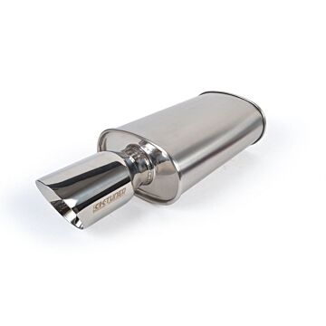 K-Tuned Edelstahl Endschalldämpfer 2.5" long (universal) | KTD-MFL-25S | A4H-TECH.COM