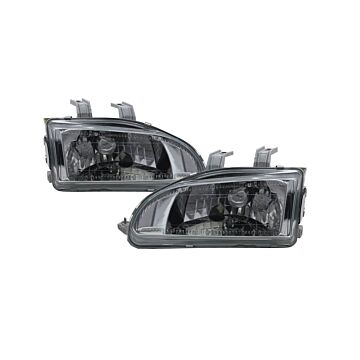 Sonar Clear chrome head lights (Civic 92-95 2/3drs) | PL-LPHO14 | A4H-TECH.COM