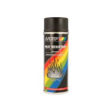 Motip Hitzebeständiger lack schwarz 400m (universal) | MT-04031 | A4H-TECH / ALL4HONDA.COM