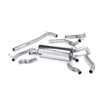 Milltek Stainless steel exhaust system 2.5'' / 64mm (Honda Civic 07-12 Type R FN2) | MT-SSXHO201 | A4H-TECH / ALL4HONDA.COM