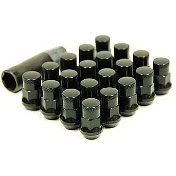 Muteki SR 35 wheel nuts black (Closed end) M12x1.5 (conical) | MU-32926BP | A4H-TECH.COM