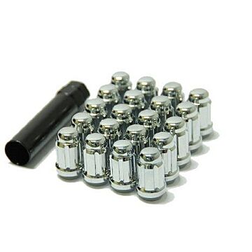 Muteki Super Tuner wheel nuts chrome (closed end) M12x1.5 (conical) | MU-41886C | A4H-TECH.COM