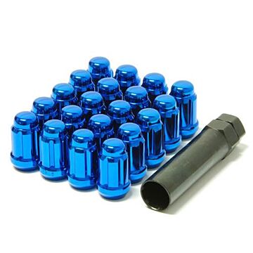 Muteki Super Tuner wheel nuts blue (closed end) M12x1.5 (conical) | MU-41886U | A4H-TECH.COM