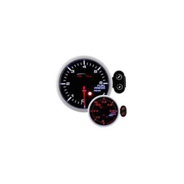 Depo Racing Fuel pressure gauge PEAK series 52mm (universal) | PK-WA5267BX | A4H-TECH / ALL4HONDA.COM