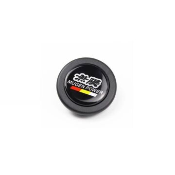 VMS Racing Klaxon knopf schwarz mit rot H-logo (universal) | VM-HT001-1 | A4H-TECH.COM