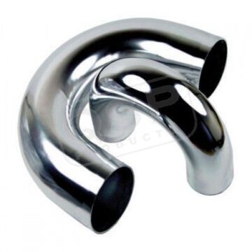 QSP 180 Bocht aluminium  (universeel) | QSP-QALU180-X | A4H-TECH.COM